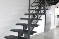 Escalier quart tournant