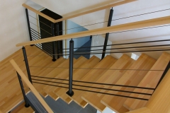 Garde corps intérieur et rampe