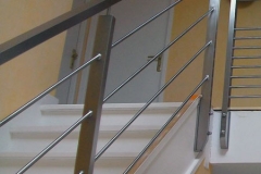 Rampe inox-carré
